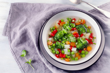 Vegetables soup