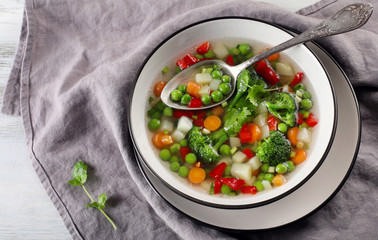 Vegetables soup