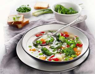 Vegetables soup