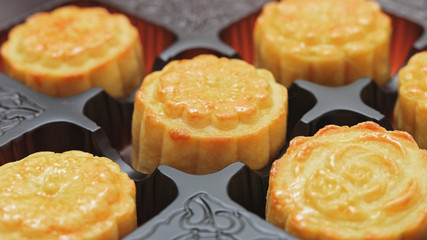 Traditional chinese moon cake