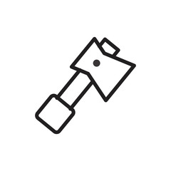 Construction icon vector logo design illustration