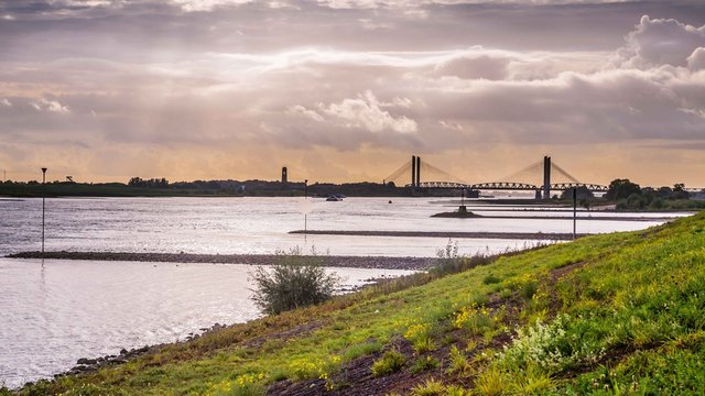 River scape Netherlands