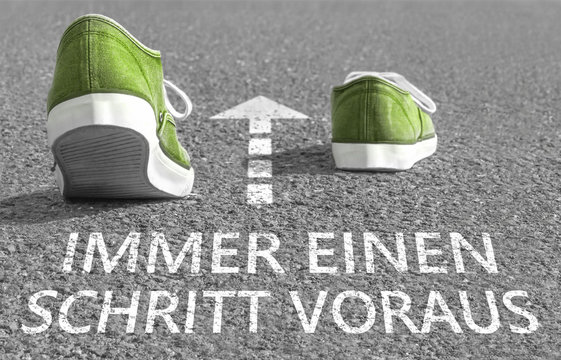Immer einen Schritt voraus