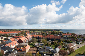 Fototapeta na wymiar City of Vordingborg in Denmark