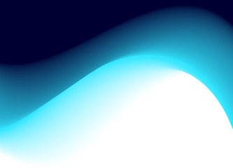 Abstract deep blue wave