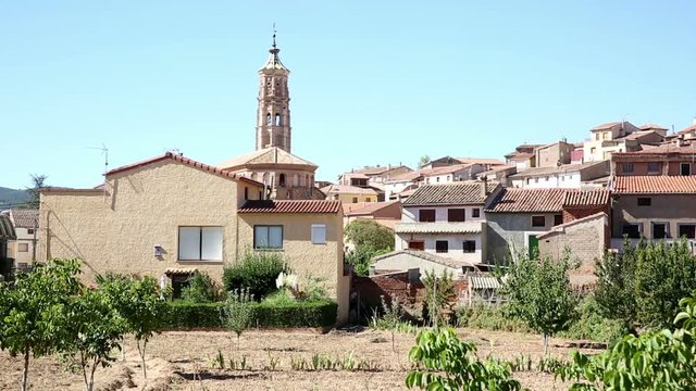 San Martin del Rio town, province of Teruel, Aragon, Spain