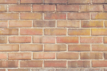 Yellow brown brickwork (background, texture)