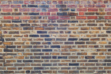 Multicolor brickwork (background, texture)