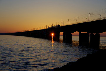 Fototapeta premium Morning train