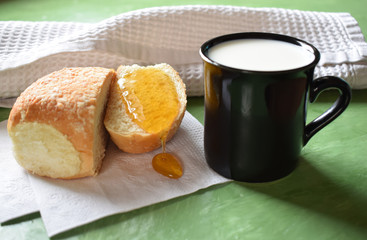 still life milk and honey 