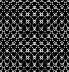 Ornamental seamless pattern. Black and white colors.&nbsp; Endless&nbsp;template for wallpaper, textile, wrapping, print, interior, floor, fabric. Abstract texture.&nbsp;Traditional ethnic ornament for  design.
