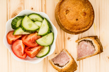 Fresh Pork Pie In Pastry