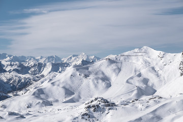 Obraz premium obertauern mountains winter