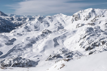 obertauern mountains winter