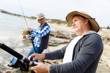 Obraz premium Picture of fisherman 