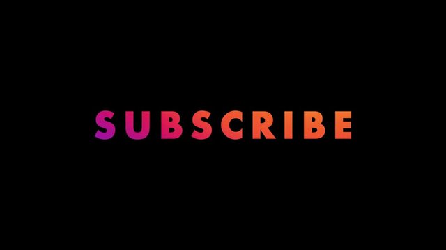 Subscribe - Social Media Call to Action Colors 