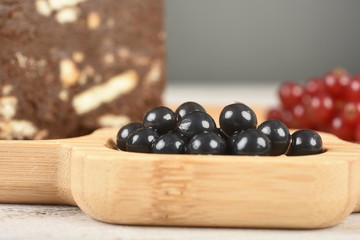 Fresh chocolate cake