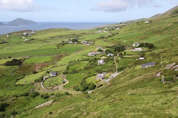 Fototapeta na wymiar Beautiful Irish Landscape -- Coastline 
