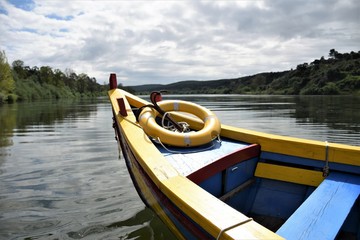 Obraz premium Yellow boat