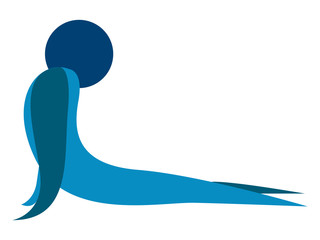 Abstract fitness icon