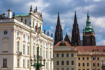 Castle Square in Prague, Czech Republic