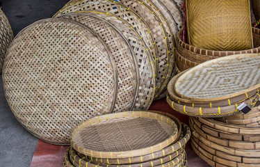 Wicker in the market