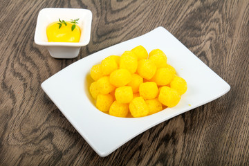 Cheese corn balls