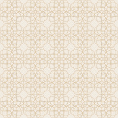 Geometric floral background. A seamless pattern in the Islamic style.