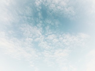 Abstract soft tone of sky and cloud background. Fade and pastel tone.