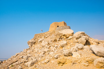 Fototapeta na wymiar Dhayah Fort, Ras al Khaimah, United Arab Emirates