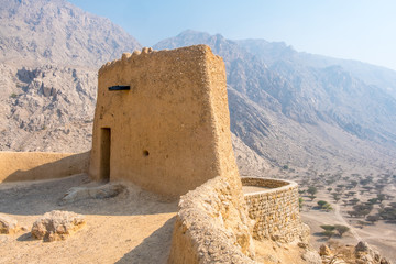 Dhayah Fort, Ras al Khaimah, Verenigde Arabische Emiraten