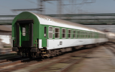 Fototapeta premium Rail transport
