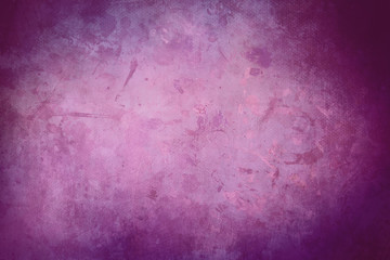 pink grungy canvas background or texture