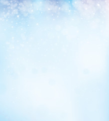 Vector abstract, blue, sparkle background.