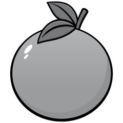 Orange Icon Illustration