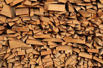 Leftover firewood
