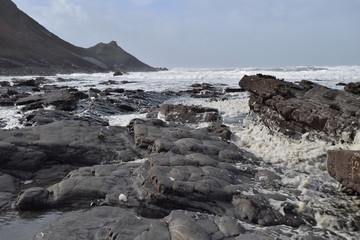 Storm North Cornish Beach