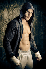 kick boxing fighter