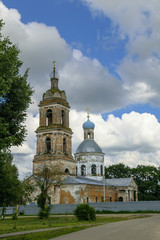 Fototapeta na wymiar Abandoned church in Moscow Region, Russia