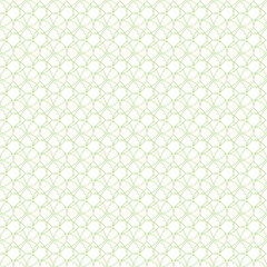 Seamless cross pattern in green color. For banknote, money design, currency, note, check or cheque, ticket, reward. Vector .