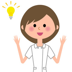 看護師　ひらめく