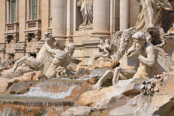 The Trevi Fountain (Italian: Fontana di Trevi) - Rome, Italy