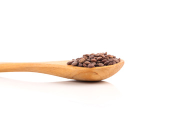 Brown organic lentils