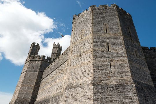 ch&acirc;teau de Caernarfon au pays de galles