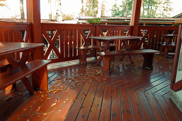 Autum gazebo