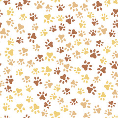 Animal foot print - cat, dog