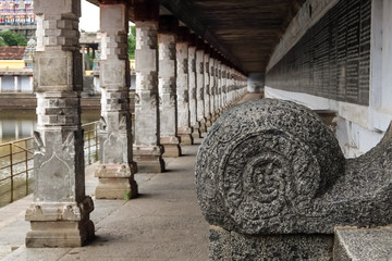 View of Nataraja temple, Chidambaram, Tamil Nadu, South India