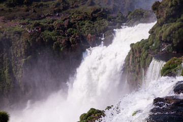 Iguazu Falls in Argentina and Brazil