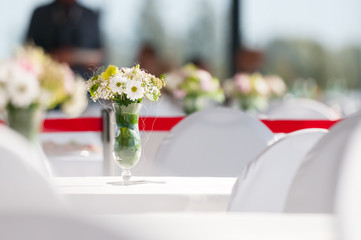 Flowers on the table