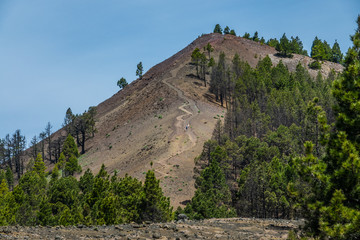 Fototapeta premium La Palma volcanos landscape in Canary Islands